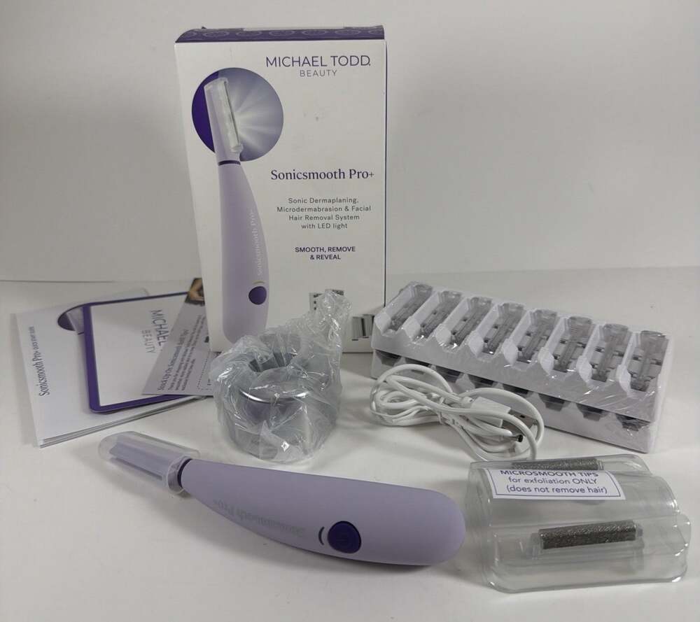 Sonicsmooth Pro+ Michael Todd Beauty New Never Used Open Box